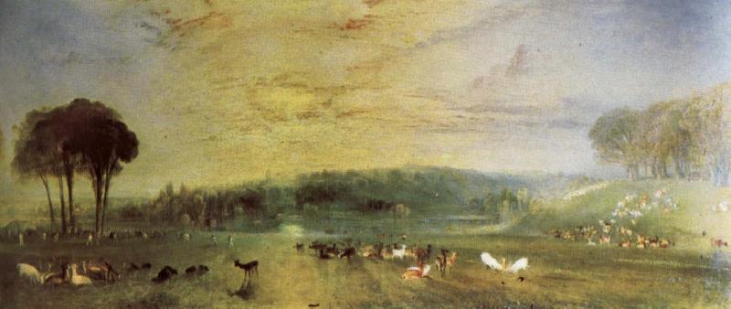Joseph Mallord William Turner The Lake Spain oil painting art